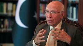 Sartaj Aziz, Ashraf Ghani, Heart of Asia conference, Pakistan-Afghanistan, Pakistan-Afghanistan bilateral meeting, India news, India-Pakistan, India-Afghanistan, Indian Express