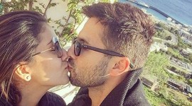 Shahid Kapoor, Mira Rajput, Shahid Kapoor Mira Kiss, Shahid Mira Kiss, Shahid Kapoor Mira Kapoor, Shahid Kapoor Rajput Kiss, Shahid Mira Lip lock, Shahid Mira kissing, Shahid Kapoor Mira Rajput Wedding Anniversary, Shahid Mira Anniversary pic, Entertainment