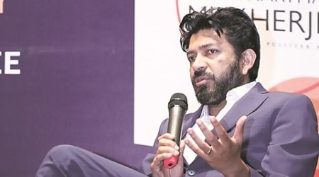 Siddhartha Mukherjee, Siddhartha Mukherjee book, indian habitat centre, delhi book launch, book launch in delhi, gene, The Emperor Of All Maladies, indian express talk
