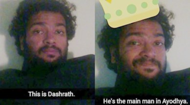 This guy retells the Ramayana through Snapchat, and it's hilarious! | Trending News,The Indian Express This guy retells the Ramayana through Snapchat, and it's hilarious! | Trending News,The Indian Express