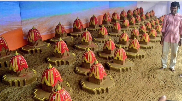 Sudarsan Pattnaik, sand-art, sand-artists, rath-yatra, Jagannath Puri, Limca Book of Records, world records of Sudarsan Pattnaik, world records