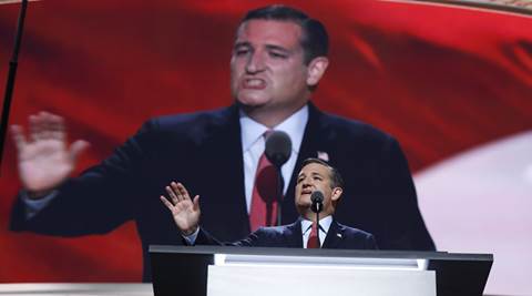 Ted Cruz stops short of endorsing Donald Trump at GOP convention