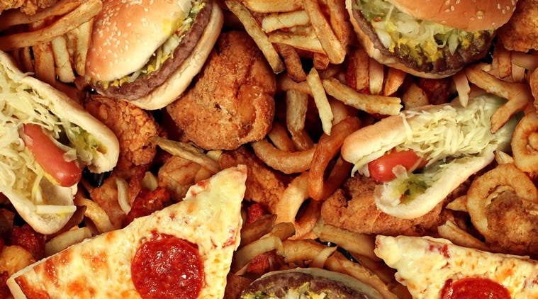 fast food effects, junk food effects, study fast food, study junk food, fast food health effect, unhealthy diet effect, immune system harmed, indian express, indian express news