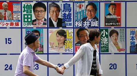 Tokyo votes for governor as it readies for 2020 Olympics