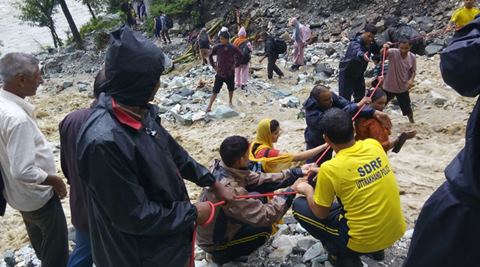 Uttarakhand cloudburst: At least 30 killed as heavy rains lash Chamoli ...