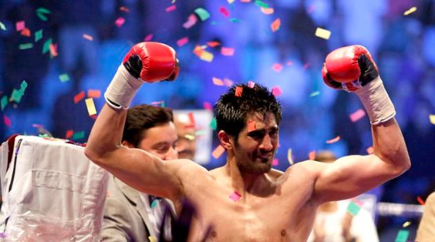 Vijender Singh, Vijender Singh photos, Vijender Singh images, Vijender boxing, Vijender Kerry Hope, Vijender Singh boxing photos, boxing photos, boxing images, boxing wallpapers