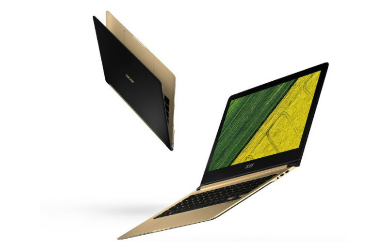 Acer, Intel, Acer Swift 7, Acer Swift 7 launch, Acer Swift 7 specifications, Acer Swift 7 price, Intel 7th gen processor, world's thinnest notebook, Windows 10, gadgets, tech news, technology