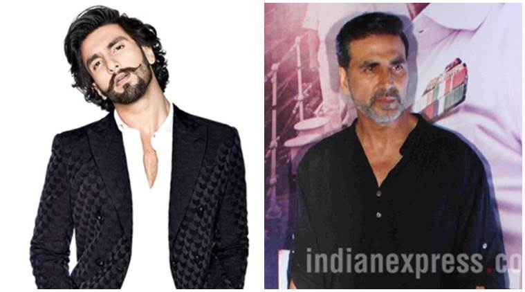 Akshay Kumar, ranveer singh, rustom, Akshay Kumar ranveer singh, ranveer singh Akshay Kumar, akshay ranveer, ranveer akshay, akshay rustom, rustom akshay, padmavati, befikre, Akshay Kumar news, Akshay Kumar movies, Akshay Kumar latest news, ranveer singh news, entertainment news