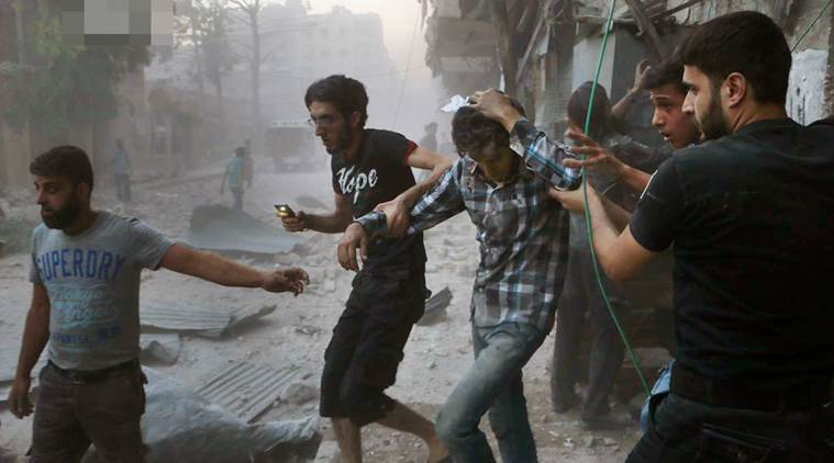 Syria’s war, now in its sixth year, is raging beyond Aleppo, claiming dozens of lives every day. (Aleppo Media Center via AP, File)