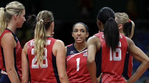 USA trio of setters helps lead the way for American women