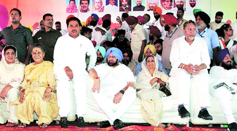 Congress rally, Congress rally Baba Bakala, Baba Bakala, Captain targets Majithia, PUNJAB PARDESH Congress Committee, PPCC president, Captain Amarinder Singh, Bikram Singh Majithia, punjab news, india news