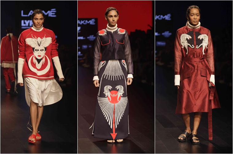 lakme fashion week, lfw 2016, lakme fashion week collection, lfw 2016 day four, armaan randhawa, ajay kumar, rohit khandelwal, asa  Kazingmei, fashion news, LFW 2016 news, latest news