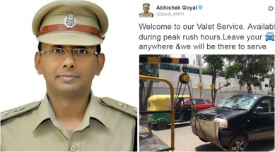 When a Bangalore cop uses humour to warn traffic offenders, Twitterati really love it | Trending News,The Indian Express When a Bangalore cop uses humour to warn traffic offenders, Twitterati really love it | Trending News,The Indian Express