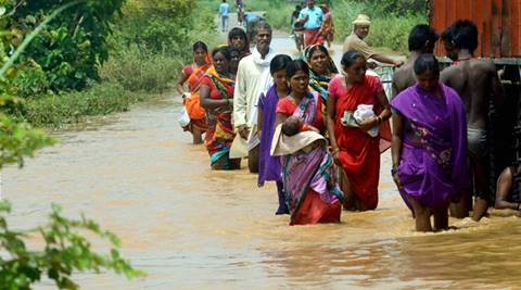 Bihar: Rivers in spate, many areas inundated | India News - The Indian ...