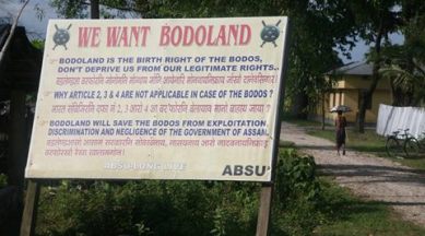 bodoland, bodoland students groups, bodoland hunger strike, bodoland indefinite hunger strike, bodoland protest, assam bodoland, All Bodo Students’ Union, ABSU, Kokrajhar, India news