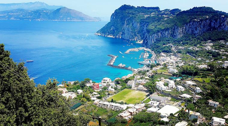 Capri from Scala Fenicia.