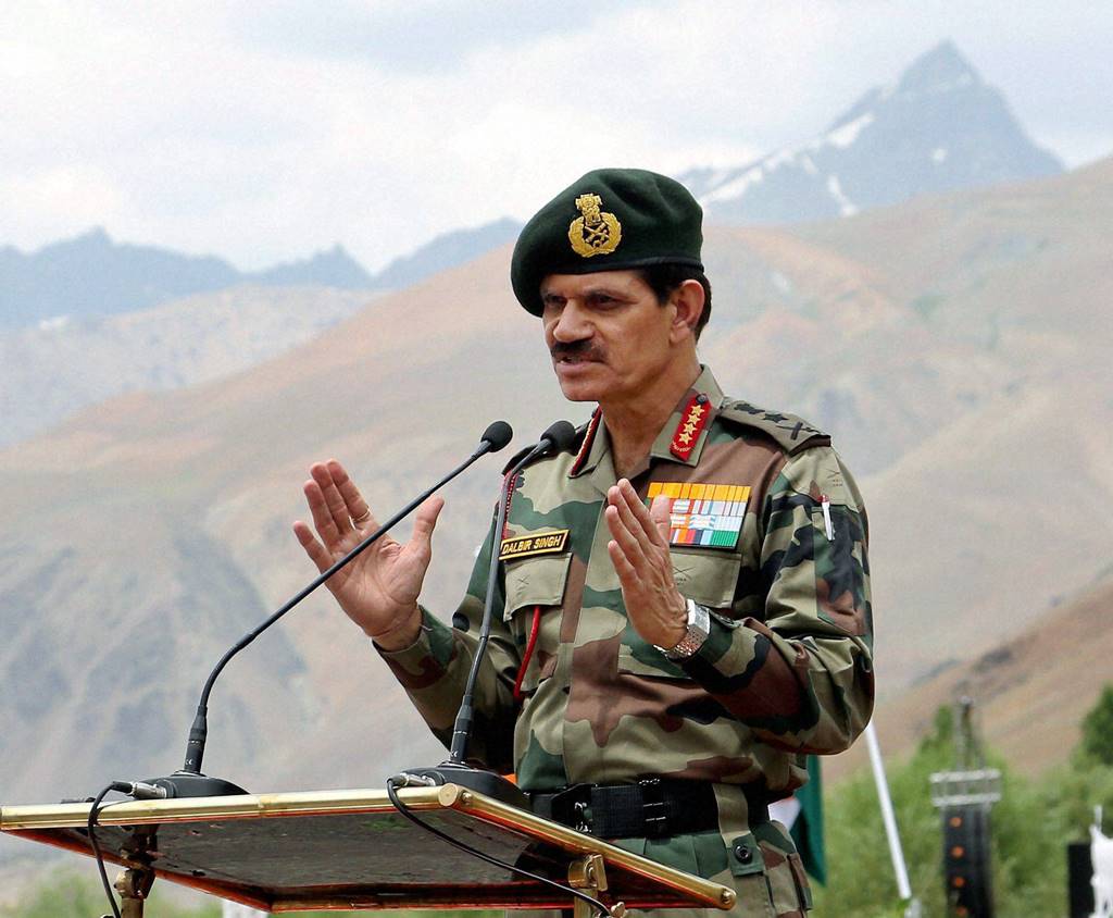 dalbir singh, Indian army, indian army chief dalbir singh, Western command, Haryana, Manohar Lal Khattar, India news, Indian Express