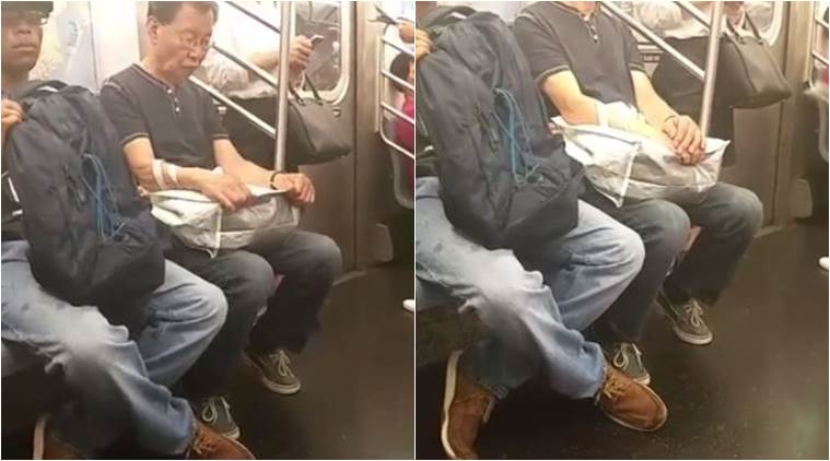 Video Woman Calls Out On The Man Who Masturbates Looking At Her On The Train Trending News 