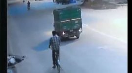 delhi, delhi road accident, road accident, security guard death, delhi security guard death, Subhash Nagar accident, Subhash Nagar road accident, delhi news