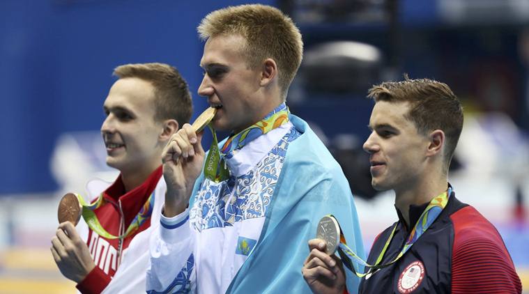 Dmitry Balandin, Dmitry Balandin swimming, Dmitry Balandin Kazakhstan, Dmitry Balandin Rio Gold, Dmitry Balandin gold medal, Dmitry Balandin medals, Rio 2016 olympics, Rio Olympics, Rio, Olympics, swimming