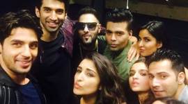 katrina kaif, alia bhatt, sidharth malhotra, varun dhawan, parineeti chopra, aditya roy kapur, karan johar, badshah, dream team tour, new jersey