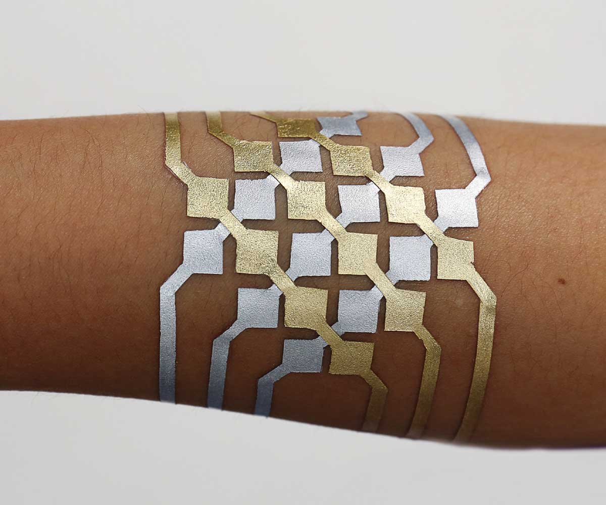 DuoSkin, metallic tattoos to control your smartphone | Versus By CompareRaja