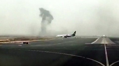 After Emirates plane crash lands, airlines cancel flights to Dubai from India