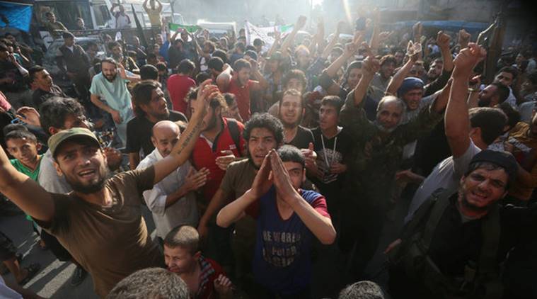 Intense fighting as Syrian rebels break through Aleppo siege | World ...