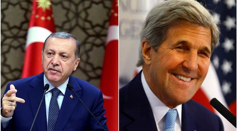 turkey, turkey president, recep tayyip erdogan, john kerry, us secretary of state, us turkey, us turkey relations, us turkey tensions, us news, turkey news, world news, latest news