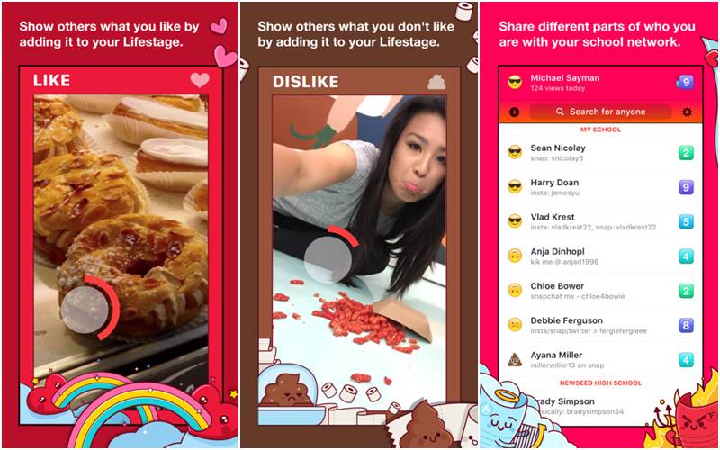 Facebook's Lifestage only works for those who are 21 and younger and allows you to discover video profiles created by others