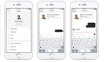 Facebook Messenger, Facebook Messenger app, Messenger, Messenger Secret Conversations, Facebook Messenger end-to-end encryption, Facebook Messenger Secret Chat, Secret Chat feature, Secret Chats on Facebook Messenger