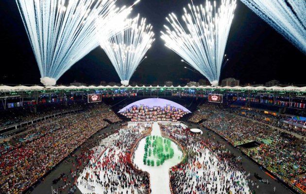 rio 2016 opening ceremony, rio 2016, rio olympics opening ceremony, olympics, olympics opening ceremony, olympics india, india rio 2016, olympics photos, sports