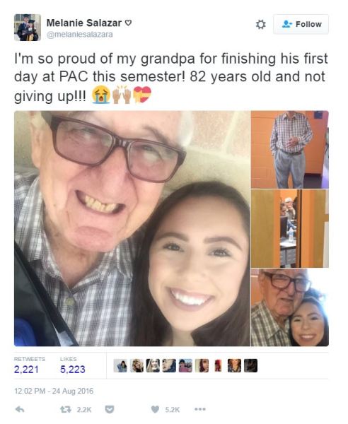 grandpa tweet