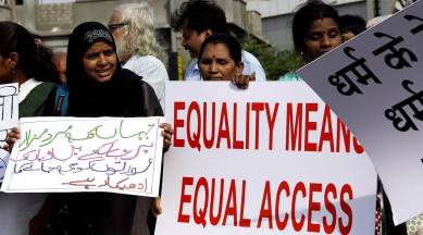 Swami Vivekananda, World Parliament of Religions, women in india, status of women, condition of women, Sabarimala temple, entry of women in temple, women perform shraadh rituals, indian express opinion, india news