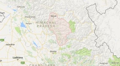 Himachal, himachal temple, butter idol, Goddess Brajeshwari Devi, Brajeshwari Devi temple, kangra temple, butter, desi ghee idol. desi ghee, goddess idol, india news, indian express news