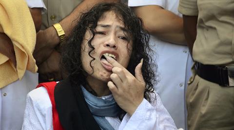 irom sharmila, irom sharmila ends fast, irom sharmila fast, manipur, sharmila breaks fast,okram ibobi, AFSPA, Irom sharmila hospital, manipur news, afspa, afspa protest, afspa fast, irom sharmila fast, irom sharmila breaks fast, irom sharmila afspa, afspa protest, afspa northeast, india news