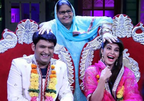 Happy Couple Kapil Sharma and Jacqueline Fernandez gets married on sets