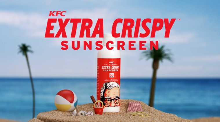 KFC offers today, KFC chicken offers today, KFC chicken outlets, KFC sunscreens, creative food, ways to use food creatively, KFC mobile cases, KFC nail paint edible