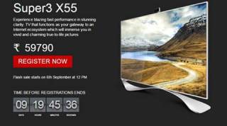 LeEco, LeEco Super3 TV flash sale, LeEco Super3 TV sale, LeEco membership, gadgets, TV, smart TV, tech news, technology