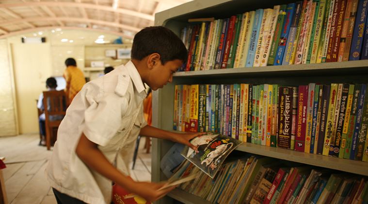 library case study in india