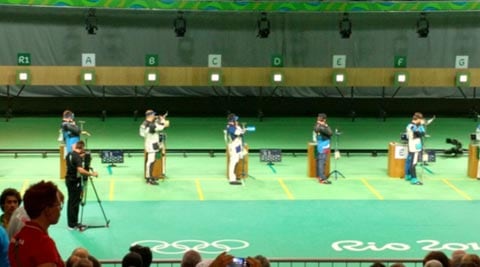 live shooting, live india shooting, abhinav bindra, gagan narang, bindra narang live, shooting live score, india live olympics, shooting live streaming, india shooting live streaming, shooting olympics live score, manavjit singh sandhu, kynan chenai, olympics live