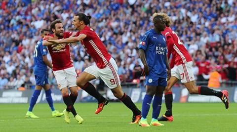 Zlatan Ibrahimovic Scores, Manchester United Beats Leicester City 2-1 ...