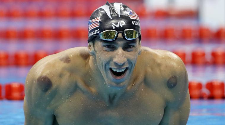 That’s torn it! Michael Phelps wins in borrowed cap | Rio-2016-olympics ...