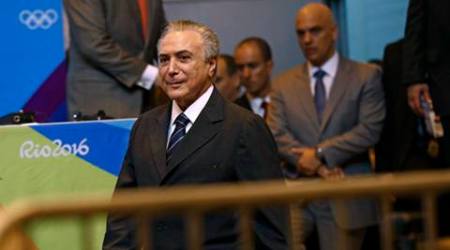 Brazil, Supreme Court judge, investigation, Brazilian President Michel Temer, Temer, campaign donations, Sergio Machado, Transpetro, Sao Paulo mayoral candidate, world news, indian express