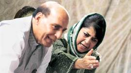 Kashmir unrest, Kashmir violence, jamu and kashmir, kashmir issue, kashmir curfew, curfew in kashmir, kashmit valley unrest, rajnath singh, home minister rajnath singh, Rajnath singh on kashmir unrest, mehbooba mufti, J&K Chief minister mehbooba mufti, Kashmiriyat, jamhooriyat, insaniyat, PDP, BJP, PDP-BJP, kashmir news, Syed Ali Shah Geelani, mirwaiz umar farooq