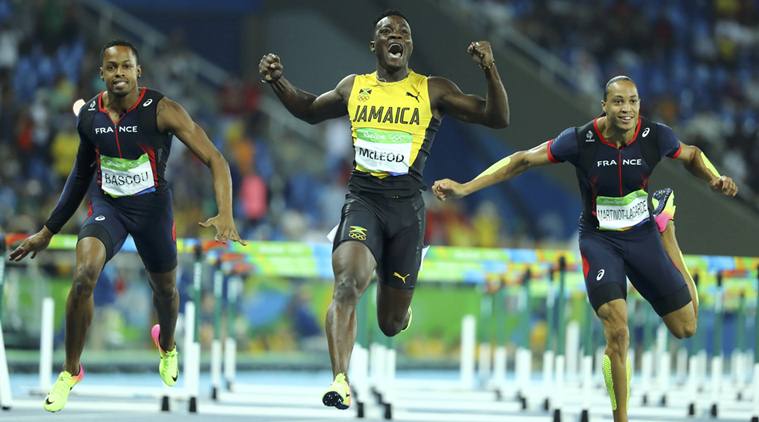 Omar McLeod wins 110m hurdles gold for Jamaica | Rio-2016-olympics News ...