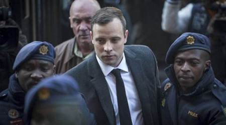 oscar pistorius, oscar pistorius murder trial, pistorius murder trial, pistorius prison, world news, indian express news