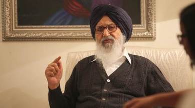 Parkash singh badal, badal beacon remarks, punjab government, punjab congress government, punjab news, india news, indian express news