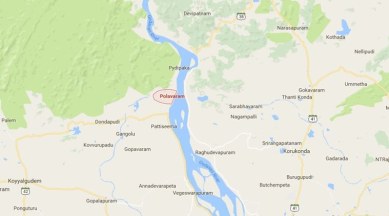 Polavaram project, Lok Sabha, Odisha, Chattisgarh, Andhra Pradesh, Polavaram dam project, Design floods Sanjeev Kumar Balyan, India news, Indian Express