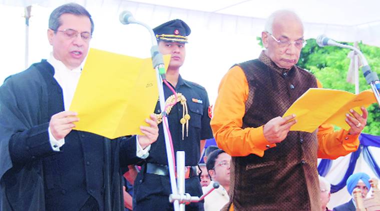 Shiavax Jal Vazifdar, Justice Shiavax Jal Vazifdar, Acting Chief Justice of the Punjab and Haryana High Court, chief justice HC, high court, punjab high court, HC chief, Haryana Governor Kaptan Singh Solanki, Kaptan Singh Solanki, Manohar Lal Khattar, latest news, latest world news